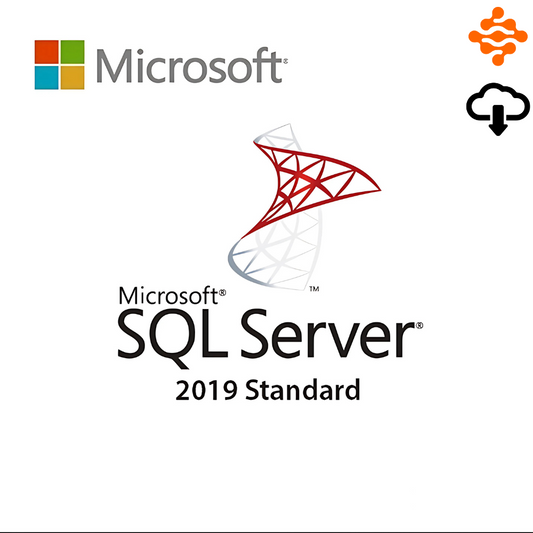 Sql Server 2019 Standard - 1 Server - 10 User Cal - ESD
